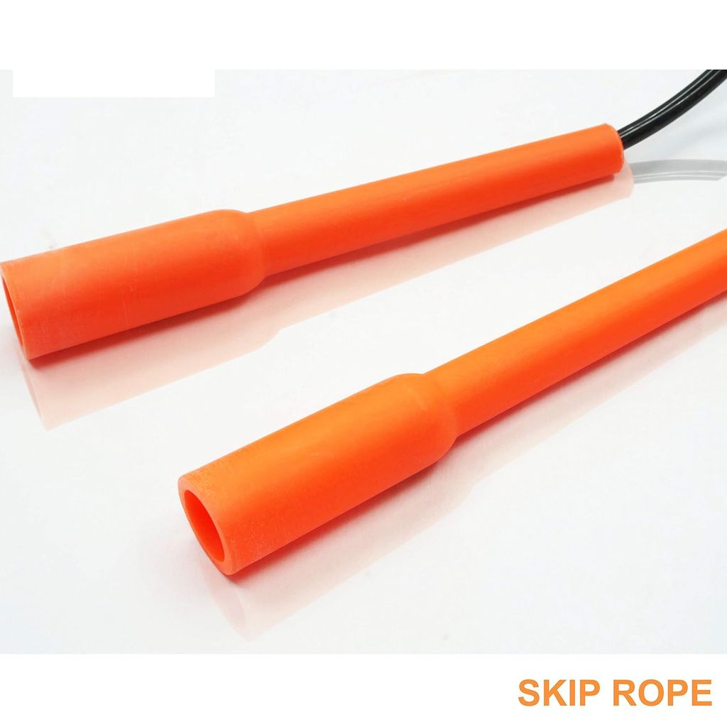 DE JURE FITNESS Adjustable Slim Shape Weight Loss Ball Speed Skipping Rope (275cm) view 2