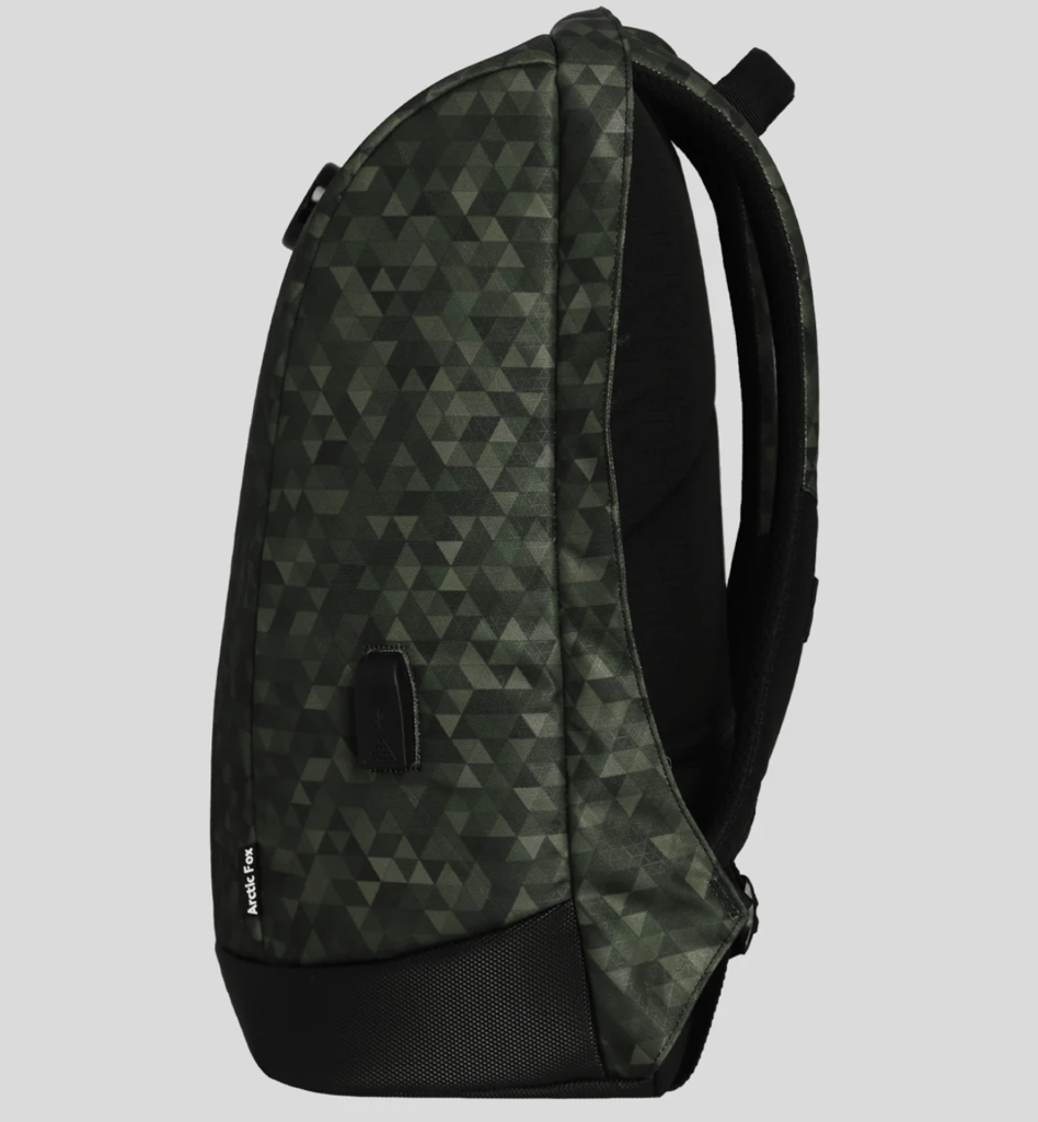Arctic Fox Slope Trisiac Printed Anti-Theft Laptop bag and Backpack view 2