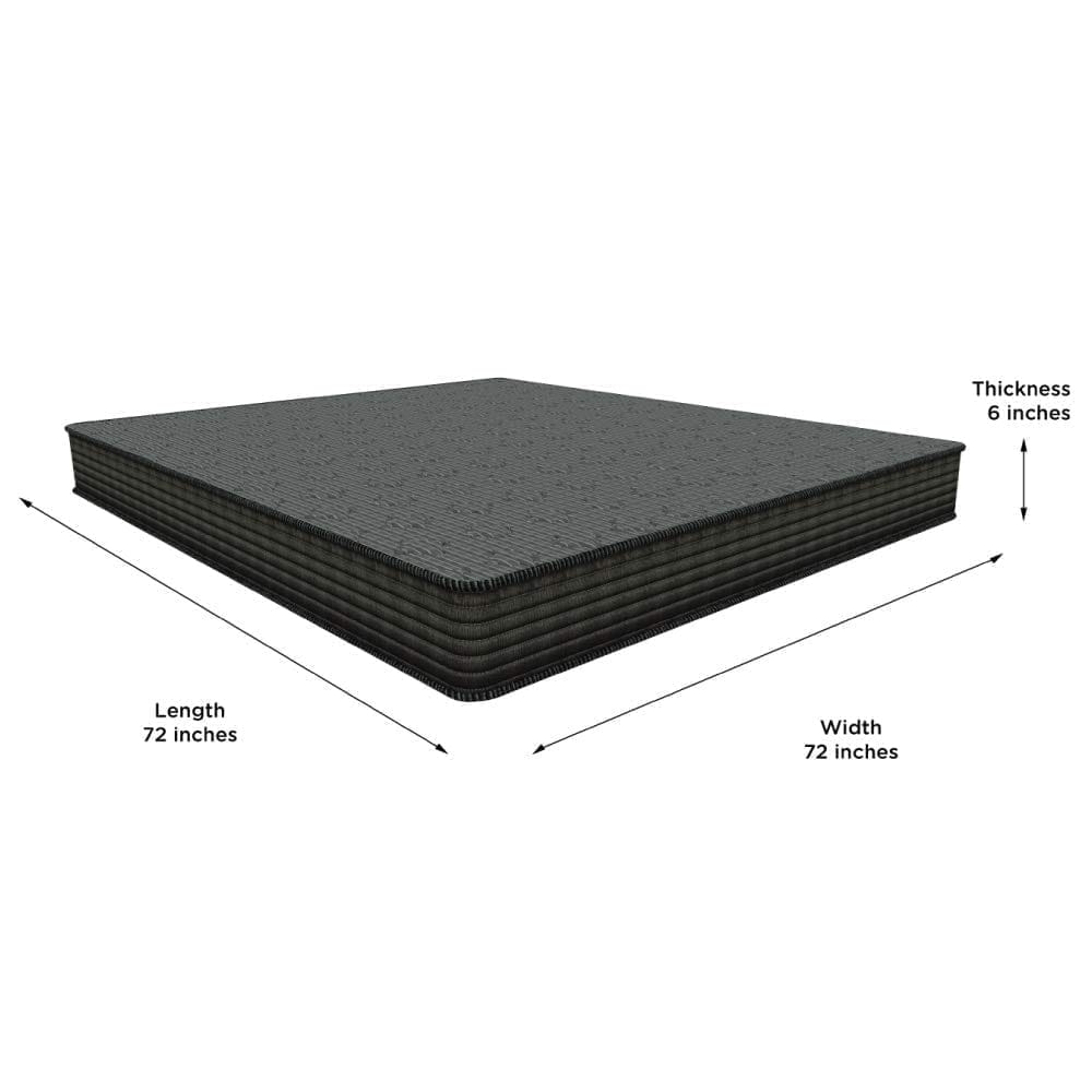 Centuary Mattresses Ortho Active 6 Inch Orthopedic Coir Memory Foam Mattress view 2