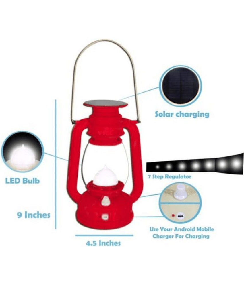 YUPLITE 7W Emergency Light pakiza Red - Pack of 1 view 2