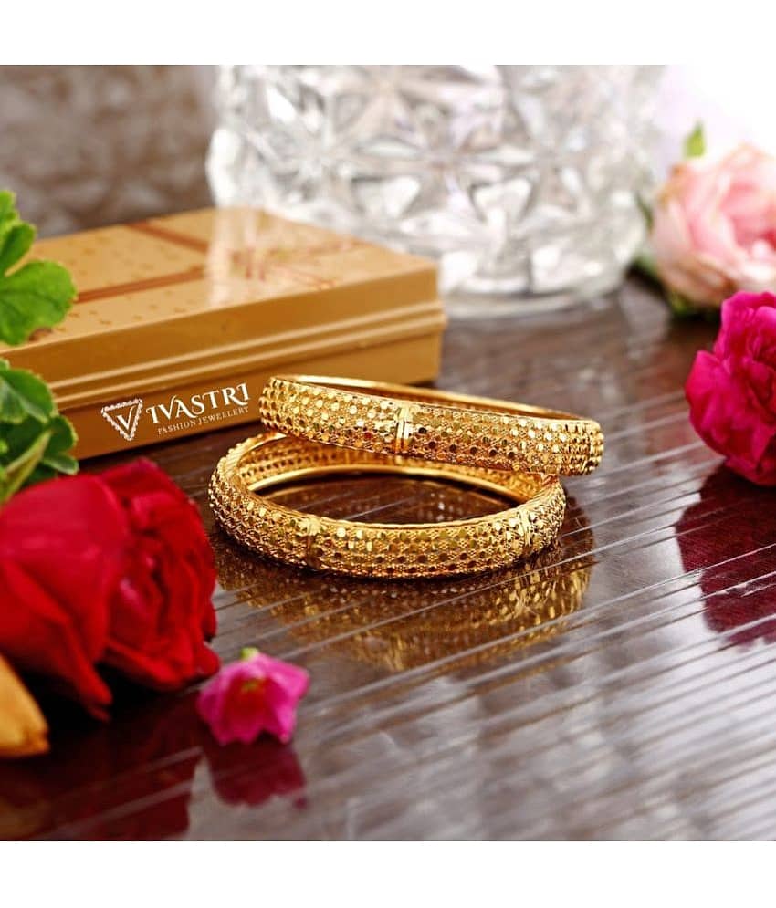 VIVASTRI Gold Bangle ( Pack of 1 ) view 2