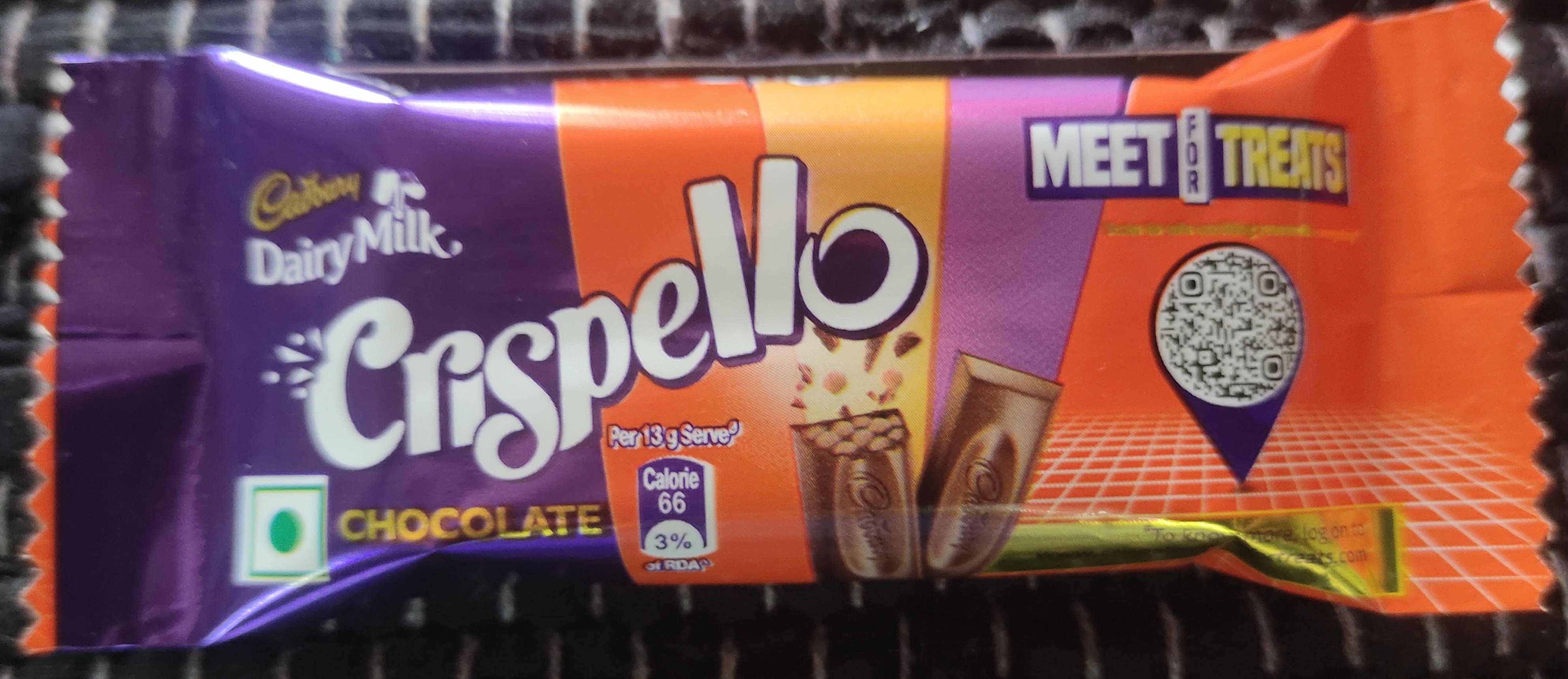 Cadbury dairy milk crispello