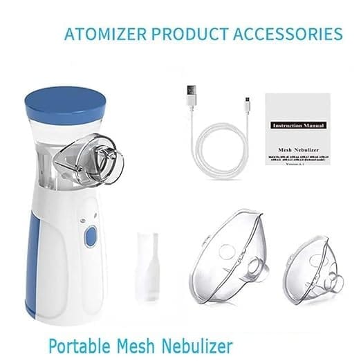 Portable Nebulizer Nebulizer Machine for Adults and Kids Travel and Household Use, Handheld Mesh nebulizer for Breathing Problems view 2