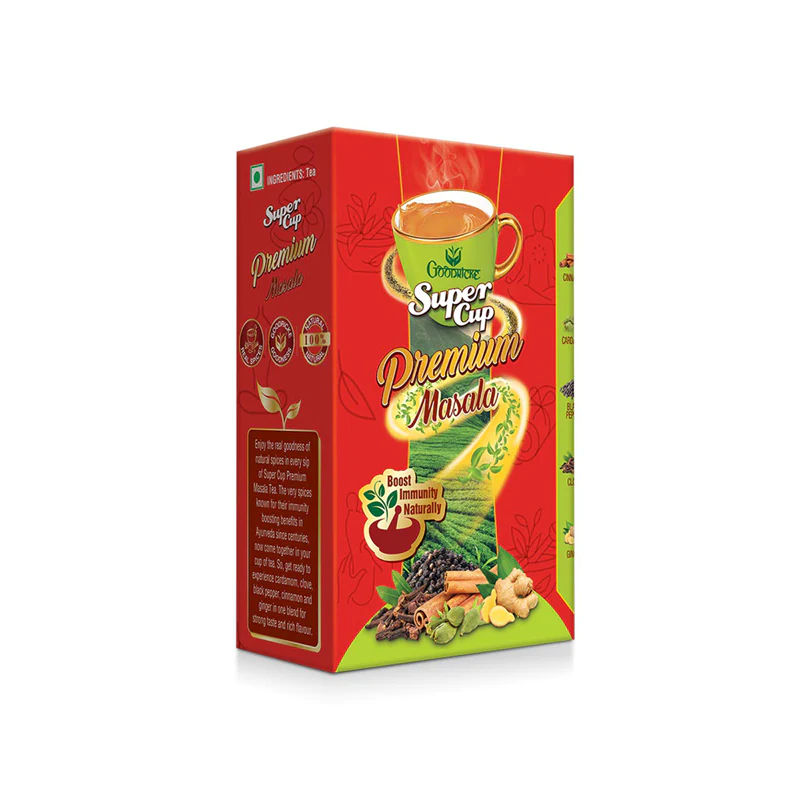 Goodricke Super Cup Premium Masala Tea, 250 gm view 2