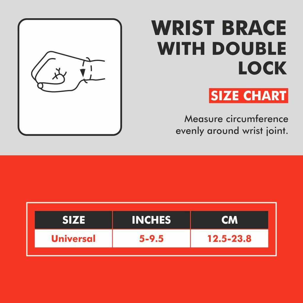 Wrist Brace with Double Lock view 2