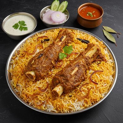 Hyderabad Mutton Dum Biryani