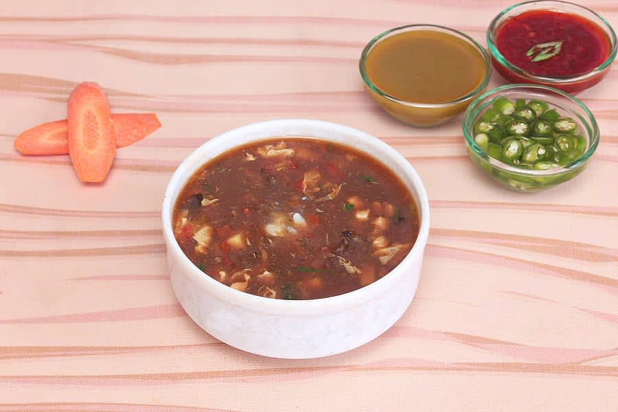 Chicken hot n sour soup