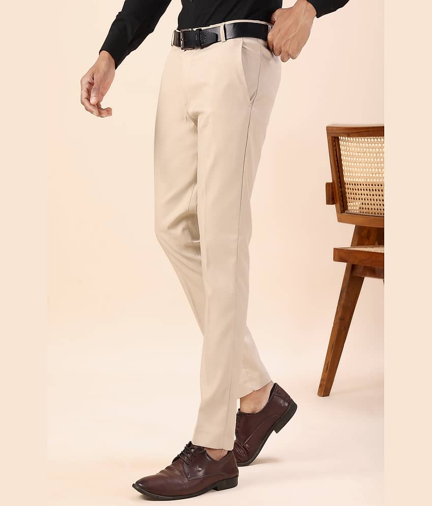 MOUDLIN Regular Men's Formal Trouser - Black ( Pack of 1 ) view 2