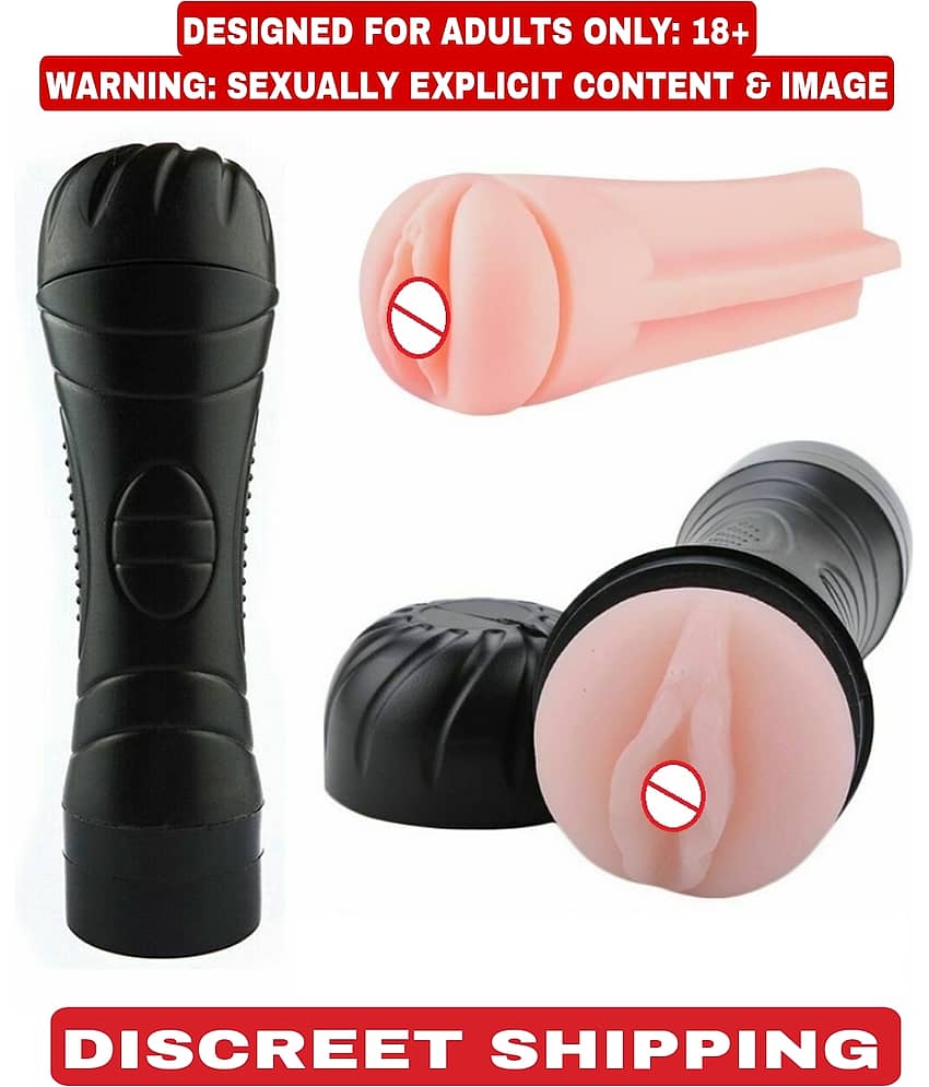NAUGHTY WORLD Masturbator POCKET PUSSY INCH SOFT & REAL PUSSY SEX TOY FOR MEN + 7 FUNCTION EGG VIBRATION REMOTE AND 10ML LUBRICANT FREE view 2
