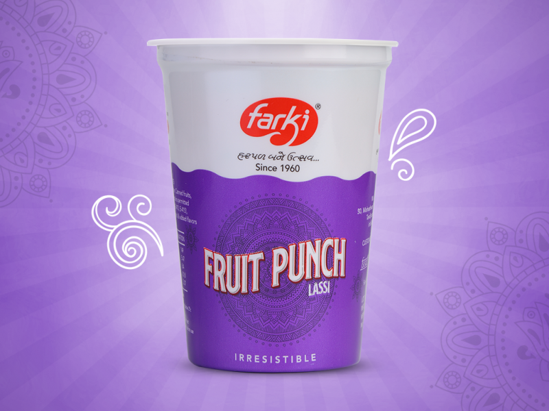 Fruit punch lassi (200 ml)