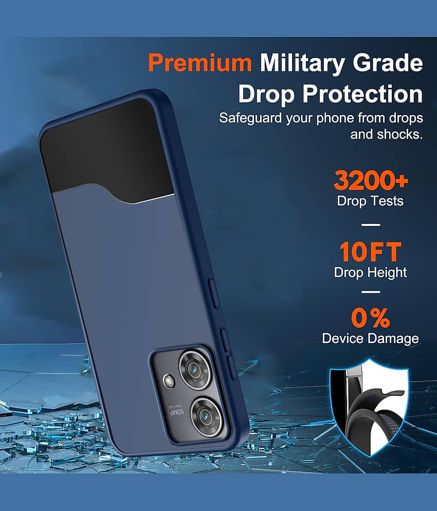 BIG WINGS Shock Proof Case Compatible For Polycarbonate Motorola Edge 40 Neo 5G ( Pack of 1 ) view 2