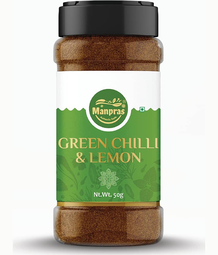 MANPRAS Peri Peri- Oreagno- Greeen Chilly Lemon Pack of 3 50Gms. Each 150 gm view 2