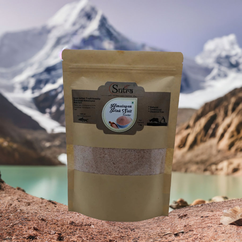 Sutra Himalayan Pink Salt Crystal, 1 Kg view 2