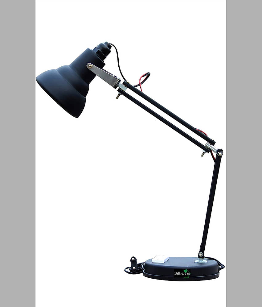 BillieJean Black Study Table Lamp ( Pack of 1 ) view 2