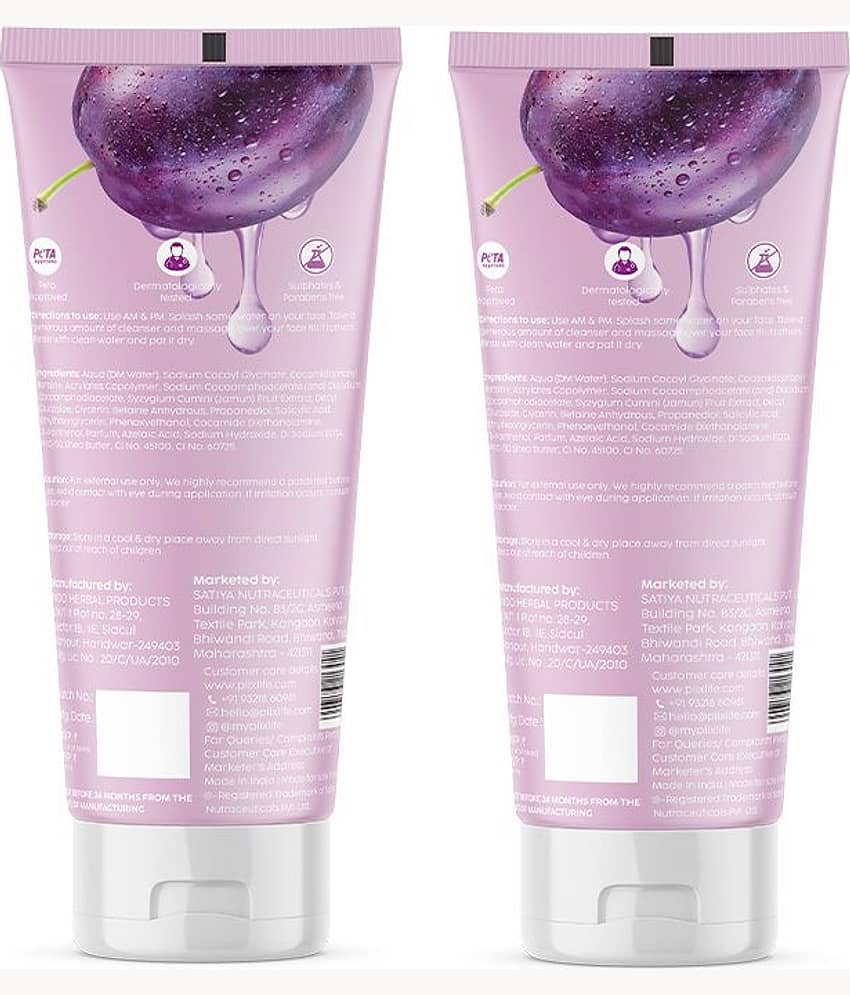 Plix - Daily Use Face Cleanser For All Skin Type 2 g ( Pack of 2 ) view 2