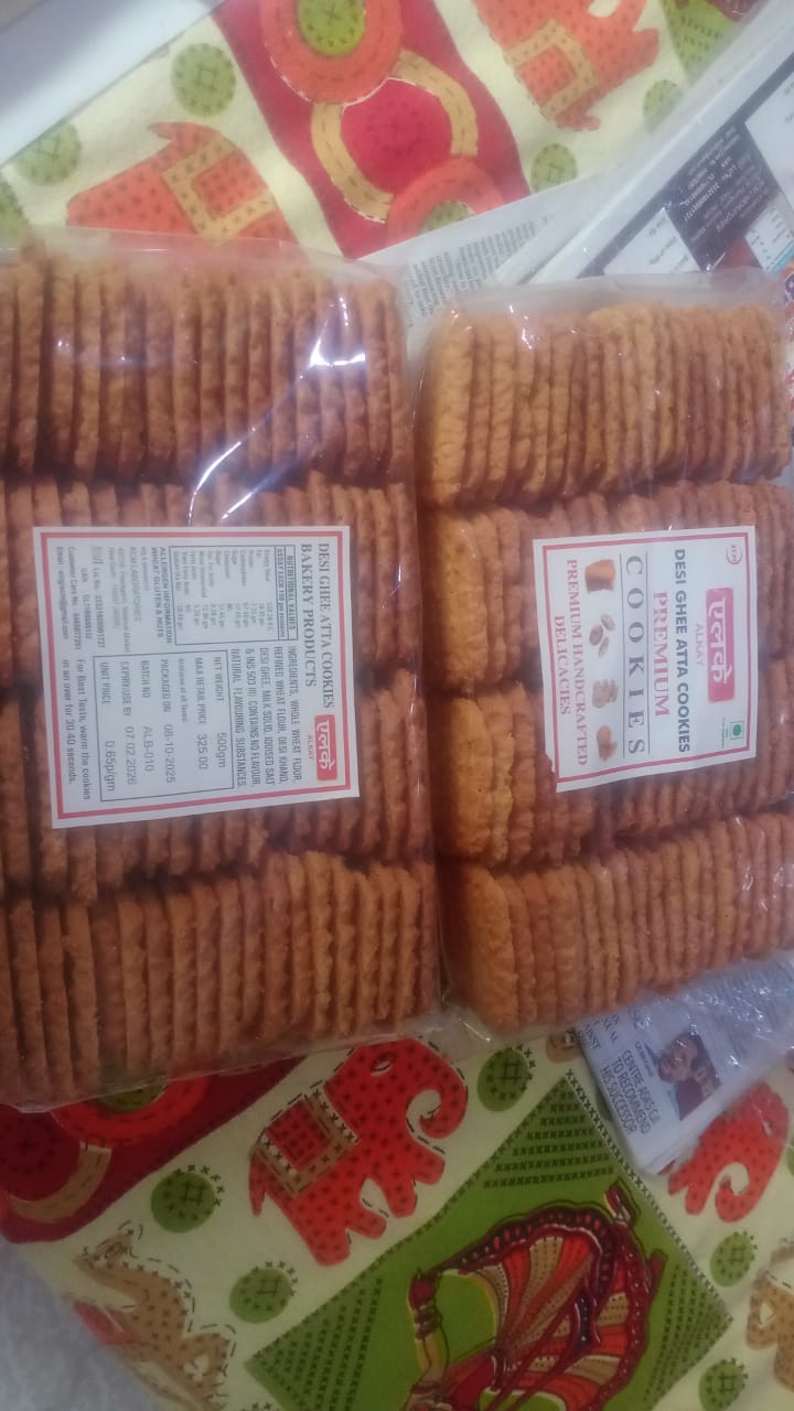 ALKAY Desi Ghee Atta Cookies 500 G view 2