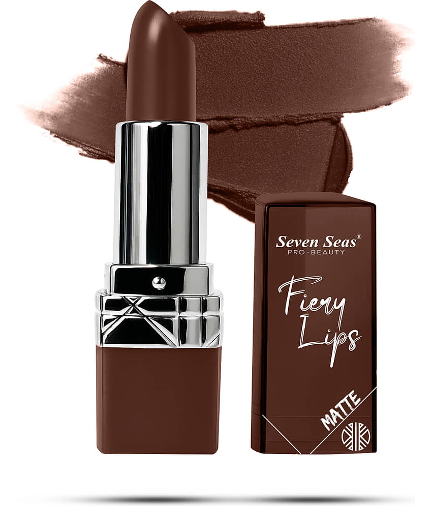 Seven Seas Deep Brown Matte Long Lasting Crayon Lipstick ( Pack of 1 ) view 2
