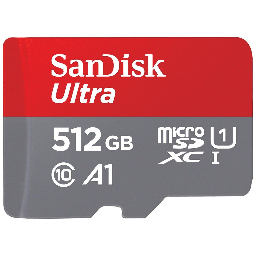 SanDisk Ultra 512GB microSDXC UHS-I Memory Card