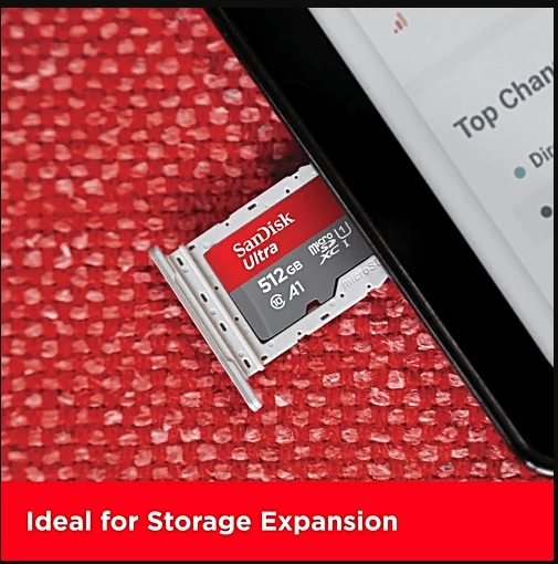 SanDisk Ultra 512GB microSDXC UHS-I Memory Card view 2