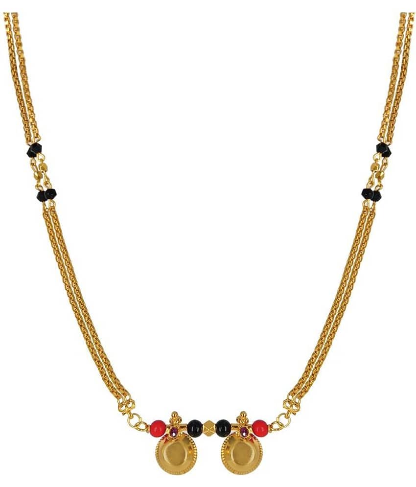 KRIMO Golden Mangalsutra ( Pack of 1 ) view 2