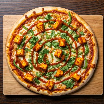 Tandoori Paneer Pizza (8 inch)