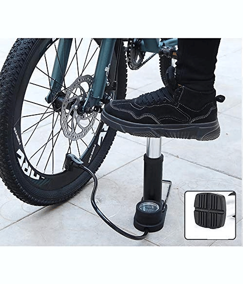 sakimo - Foot Pump For All Cars & Motorbikes ( Pack of 1 ) view 2