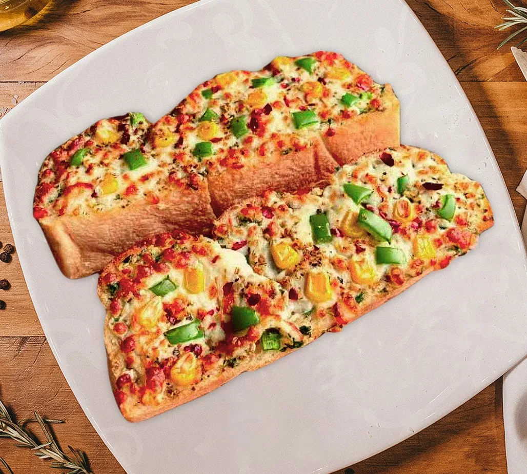 Veggie Garlic Bread [Best Seller]