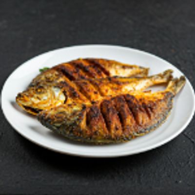 White Pomfret Masala Fry