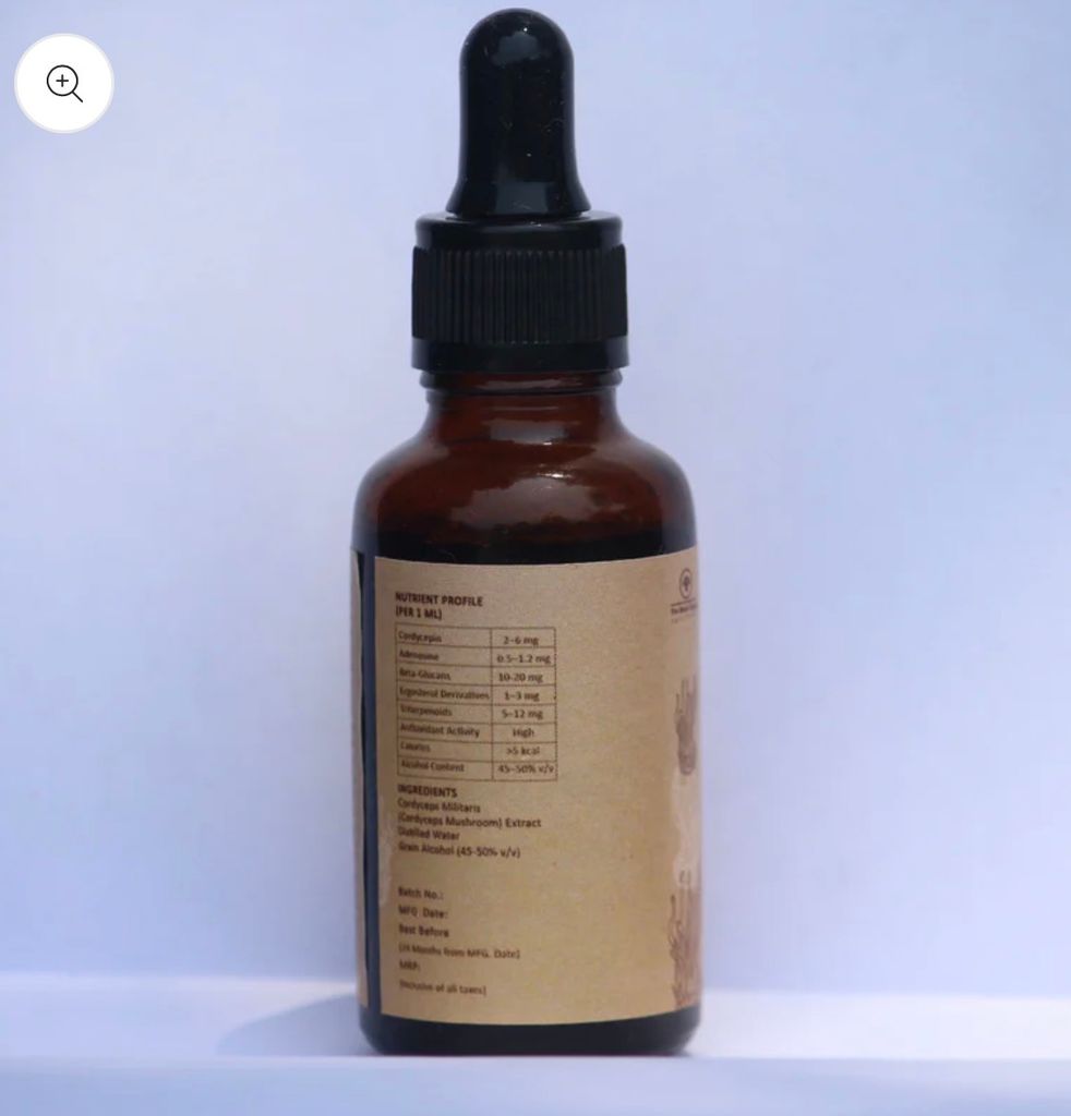 Lion’s Mane Mushroom Tincture (30ml) view 2