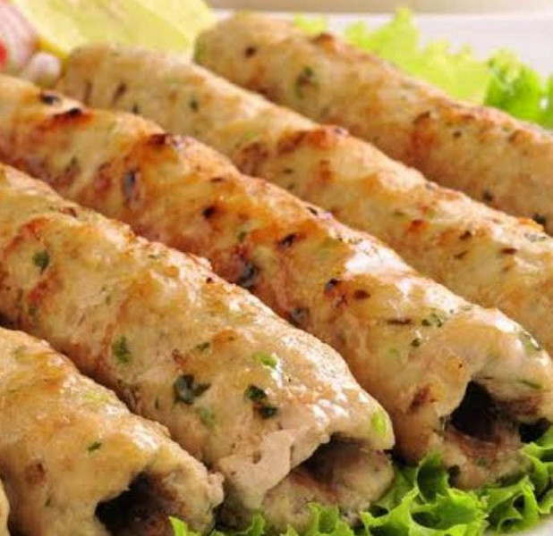 Chicken seekh kebab (3 pcs)