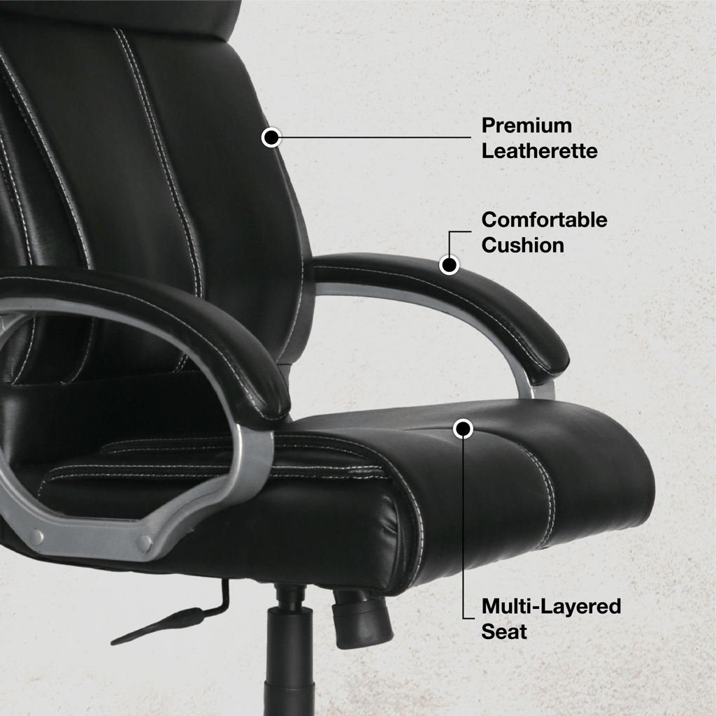 OOLIVE TITAN OC88 High Back Office Chair – Elite Comfort for Bosses view 2