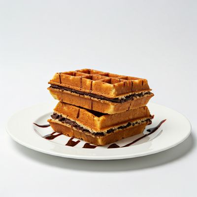 Sandwich Waffle Milk Chocolate