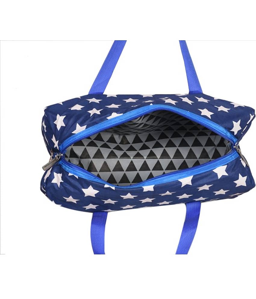 SUNESH CREATION 11 Ltrs Navy Fabric Duffle Bag view 2