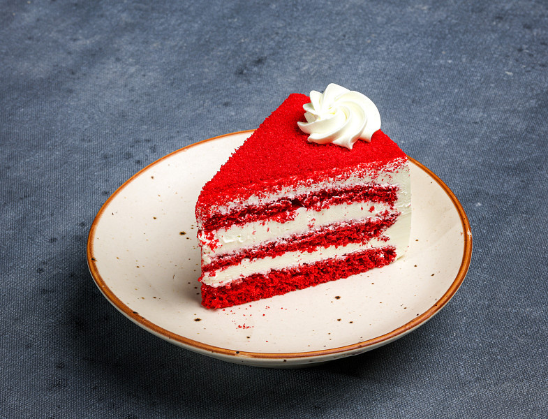 Red velvet slice
