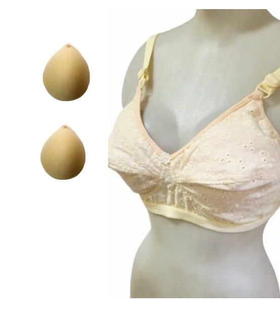 MAASTECTOMY CANCER POCKET EMBRIODERY WITH TWO PADS