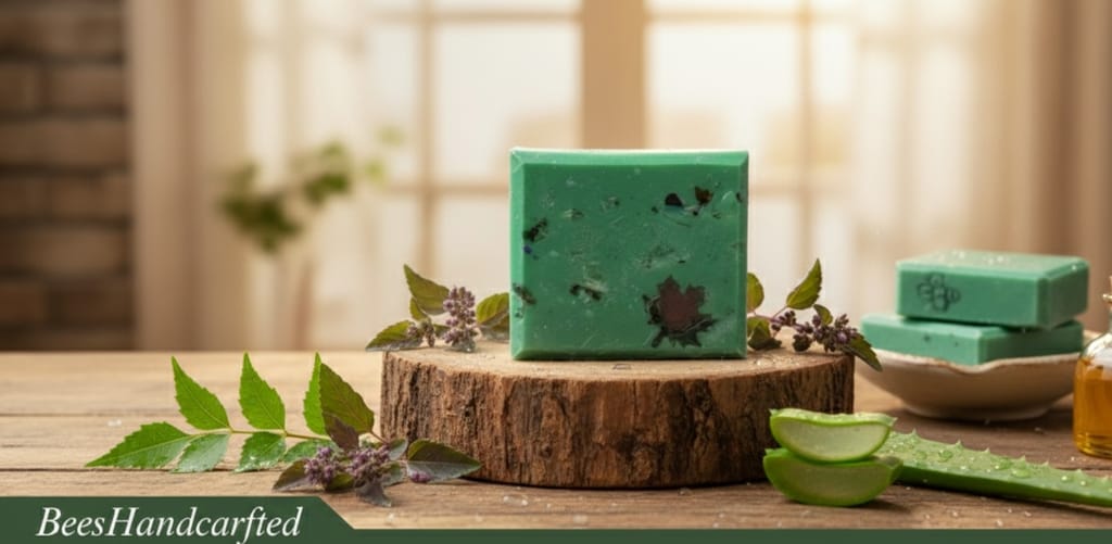 Neem Tulsi Alovera herbal soaps