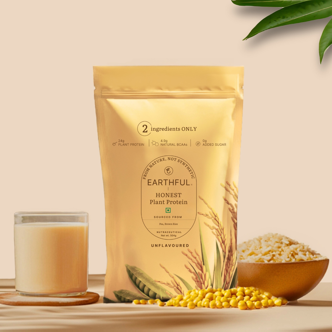 Honest Plant Protein - Unflavoured view 2