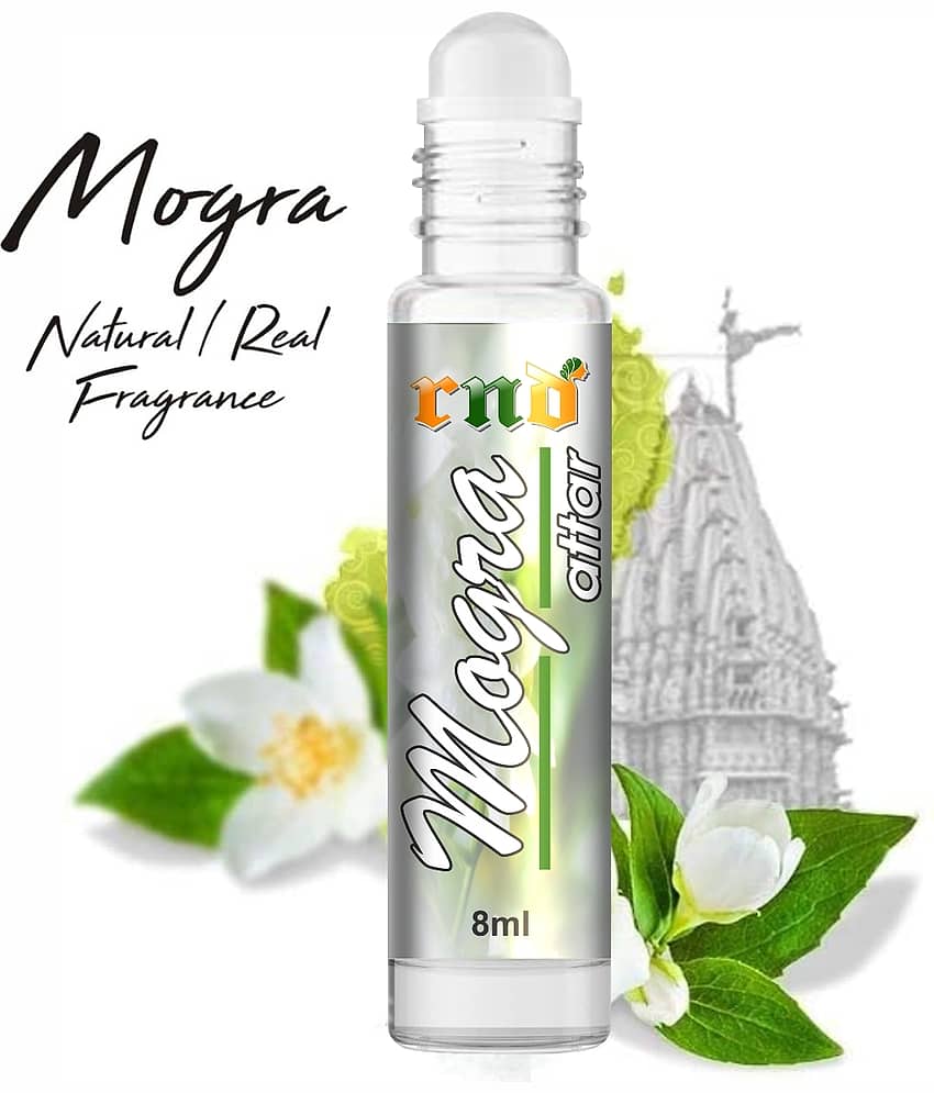 Mogra Attar Perfume For Unisex - Pure Natural Undiluted |Non - Alcoholic| 8 ml Herbal Attar view 2