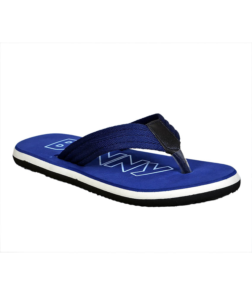 Crazy Bunny - Navy Blue Men's Thong Flip Flop view 2