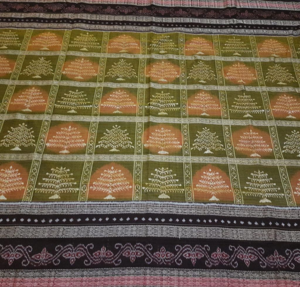 Sambalpuri Gachha Bandha Saree view 2
