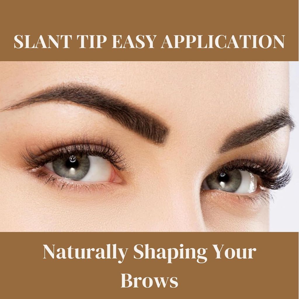 Ecosense Eyebrow Concealer Touch-up in Sleek Black for Men Women (Pack of 1) 3g view 2