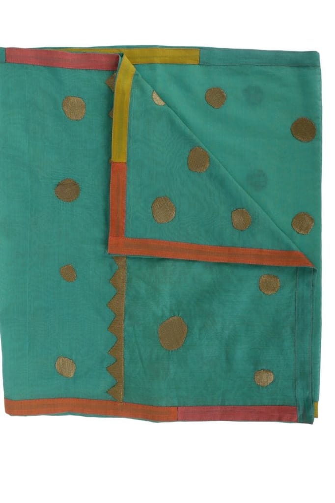 Vibrant Chanderi Stole view 2