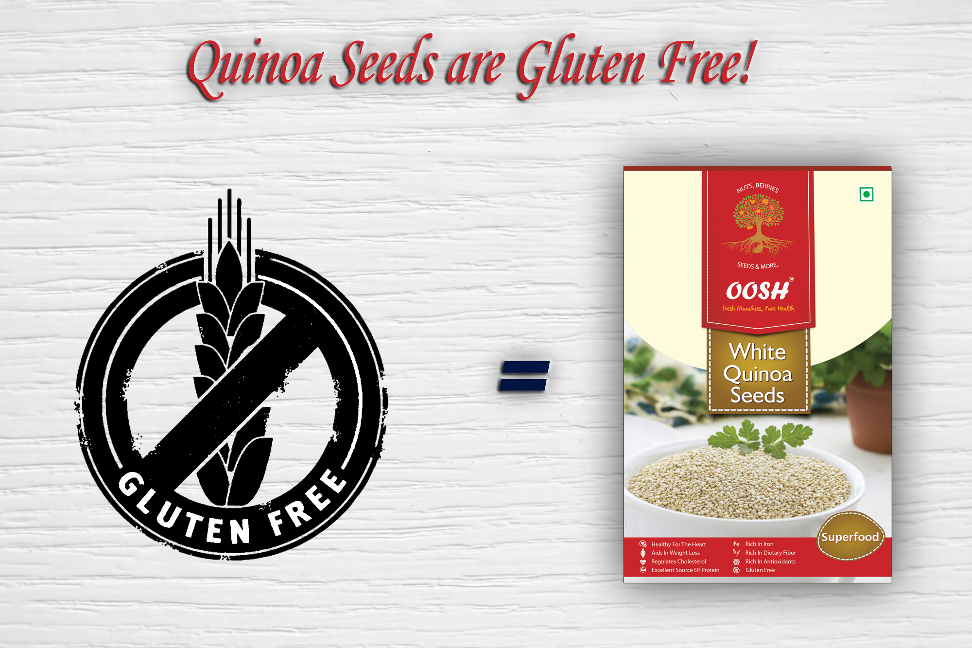 OOSH-QUINOA-250 grams view 2