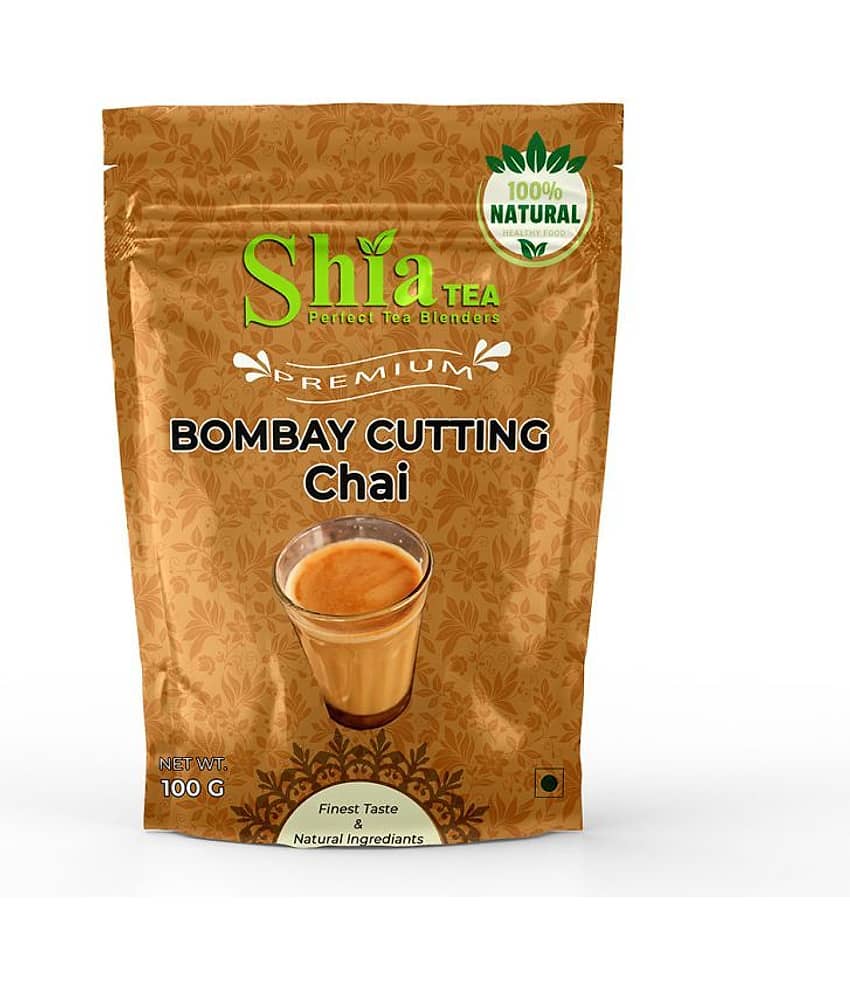 shia Tea Black & Herbal Tea Loose Leaf Ginger elaichi 100 gm