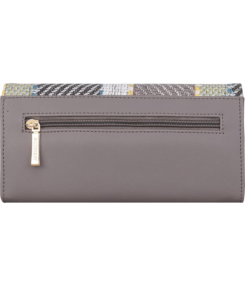 Nicoberry - Faux Leather Multicolor Women's Zip Around Wallet ( Pack of 1 ) view 2