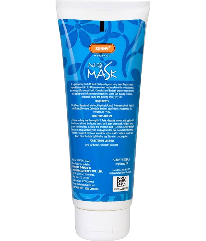 SUNNY HERBALS Peel Off Mask 100 gm & Papaya Face Pack Masks 150 gm view 2