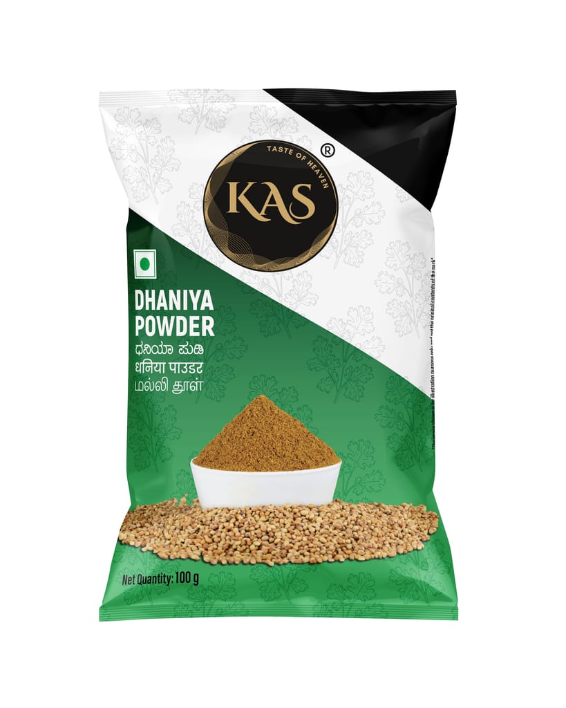 KAS Dhaniya Powder - 100gm each Pack of 10