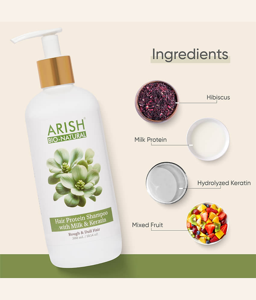ARISH BIO-NATURAL Nourishment Shampoo 300 ( Pack of 1 ) view 2