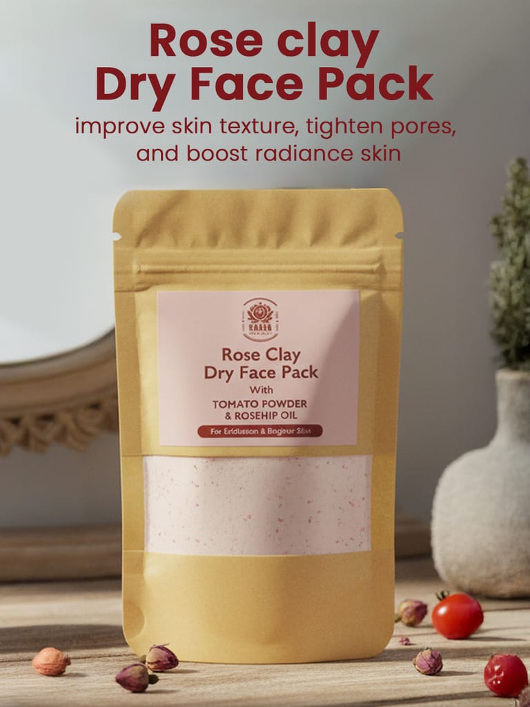 Kaaya Natural Rose Clay Dry Face Pack view 2