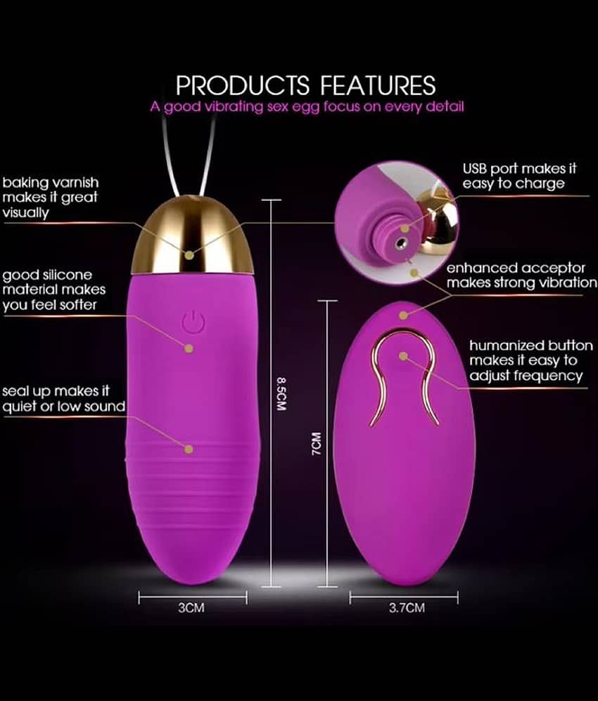 Breckelle's App Control 10 Modes Portable Manual Massager view 2